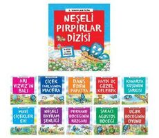 Neşeli Pırpırlar Dizisi (10 Kitap+Soru Kitapçığı) - Kolektif - Bıcırık Yayınları