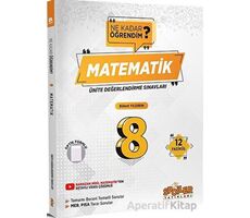 Spoiler Yayınları 8. Sınıf Matematik Ünite Değerlendirme Sınavları 12 Fasikül