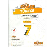 7.Sınıf Türkçe Spoiler Soru Bankası Spoiler Yayınları