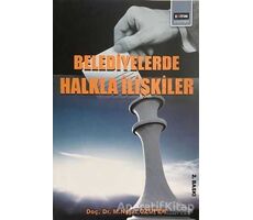 Belediyelerde Halkla İlişkiler - M. Nejat Özüpek - Eğitim Yayınevi - Ders Kitapları