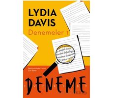 Denemeler 1 - Lydia Davis - Everest Yayınları