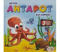 Hareketli Kitaplar Buluşması - Büyük Ahtapot Buluşması - Kolektif - 0-6 Yaş Yayınları
