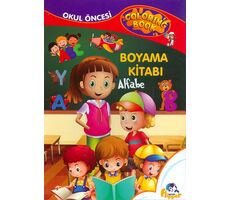 Alfabe Boyama Kitabı - Minik Flipper