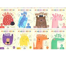 3+ Yaş Renkler Okulu (8 Kitap) Floki Çocuk