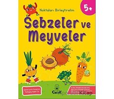 Sebzeler ve Meyveler - Noktaları Birleştirelim (5 Yaş) - Floki Çocuk