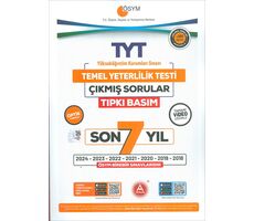 TYT Son 7 Yıl Tıpkı Basım Çıkmış Sorular A Yayınları