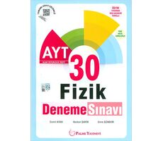 Palme AYT 30 Fizik Deneme Sınavı