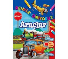 Renklendiriyoruz - Araçlar - Kolektif - Çiçek Yayıncılık