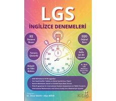 LGS İngilizce Denemeleri - Ömer Bedir - Akademisyen Kitabevi