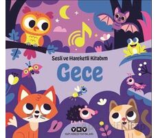 Sesli ve Hareketli Kitabım - Gece - Chantal Janisson - Yapı Kredi Yayınları