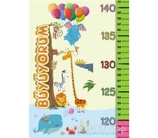 Büyüyorum Boy Cetveli - Kolektif - Net Çocuk Yayınları