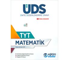 TYT Matematik ÜDS Ünite Değerlendirme Sınavı Eğitim Vadisi Yayınları