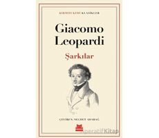 Şarkılar - Giacomo Leopardi - Kırmızı Kedi Yayınevi
