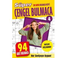 Süper Çengel Bulmaca 4 - Hakan Kayar , Zeliha Kayar - Dokuz Yayınları