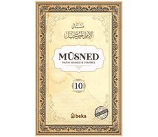 Müsned (10. Cilt - Arapça Metinsiz) - İmam Ahmed B. Hanbel - Beka Yayınları