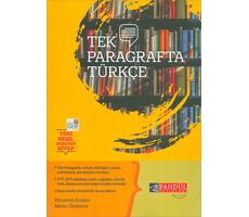 Tek Paragrafta Türkçe (Kampanyalı) Pandül Yayınları
