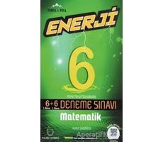 6. Sınıf Enerji Matematik 6+6 Deneme Sınavı - Kolektif - Palme Yayıncılık
