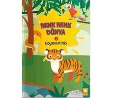 Renk Renk Dünya Boyama Kitabı - 4 - Kolektif - Eksik Parça Yayınları