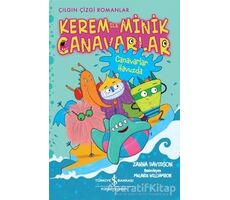 Kerem ile Minik Canavarlar - Canavarlar Havuzda - Zanna Davidson - İş Bankası Kültür Yayınları