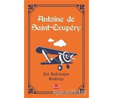 Bir Rehineye Mektup - Antoine de Saint-Exupery - Kırmızı Kedi Yayınevi