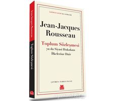 Toplum Sözleşmesi - Jean-Jacques Rousseau - Kırmızı Kedi Yayınevi