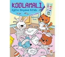 Kodlamalı Eğitici Boyama Kitabı - Eğlenceli Evim (4-5 Yaş 2. Seviye) - Kolektif - Sincap Kitap