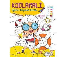 Kodlamalı Eğitici Boyama Kitabı - Eğlenceli Tatil (5- 6 Yaş 2. Seviye) - Kolektif - Sincap Kitap