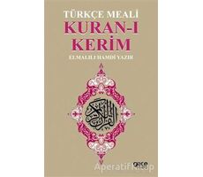 Kuran-ı Kerim Türkçe Meali - Elmalılı Muhammed Hamdi Yazır - Gece Kitaplığı