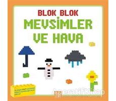 Blok Blok Mevsimler ve Hava - Kolektif - 1001 Çiçek Kitaplar