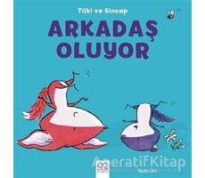 Tilki ve Sincap - Arkadaş Oluyor - Ruth Ohi - 1001 Çiçek Kitaplar