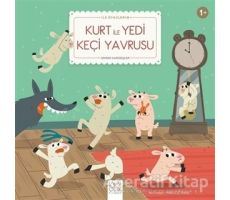 Kurt ile Yedi Keçi Yavrusu - Grimm Kardeşler - 1001 Çiçek Kitaplar