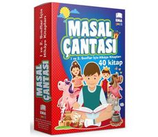 Masal Çantası 100 Temel Eserden Seçilmiş 40 Kitap - 1. ve 2. Sınıflar İçin - Kolektif - Ema Çocuk