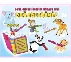 Okul Öncesi Eğitici Hikaye Seti: Değerlerimiz (15 Kitap Takım) - Kolektif - Pembe Patikler