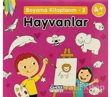 Boyama Kitaplarım - 2 Hayvanlar - Kolektif - Çamlıca Çocuk Yayınları