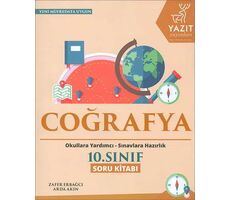 10.Sınıf Coğrafya Soru Kitabı Yazıt Yayınları