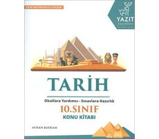 10.Sınıf Tarih Konu Kitabı Yazıt Yayınları