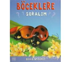 Böceklere Soralım - Olivia Brookes - 1001 Çiçek Kitaplar