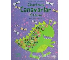 Çıkartmalı Canavarlar Kitabım - Rebecca Gilpin - 1001 Çiçek Kitaplar