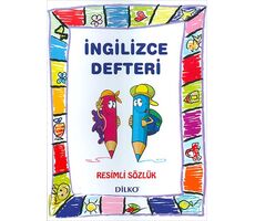 Dilko İlkokul 1 2 3 4. Sınıf İngilizce Sözlüklü Defter