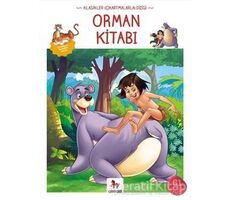 Orman Kitabı - Klasikler Çıkartmalarla Dizisi - Joseph Rudyard Kipling - Almidilli