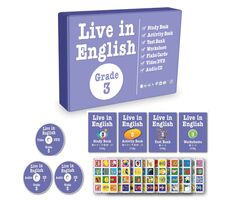 3.Sınıf İngilizce Öğrenme Seti Live in English