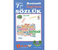 7.Sınıf Resimli İngilizce Sözlük Dahi Adam Yayınları