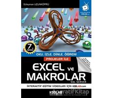 Projeler ile Excel ve Makrolar - Süleyman Uzunköprü - Kodlab Yayın Dağıtım
