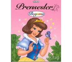 Prensesler Boyama Kitabı 4 - Çiçek Yayıncılık