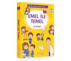 1. Sınıf Emel İle Temel Serisi (10 Kitaplık Set) - Kolektif - Pinokyo Yayınları