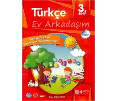 3. Sınıf Türkçe Ev Arkadaşım - Kolektif - 4 Adım Yayınları