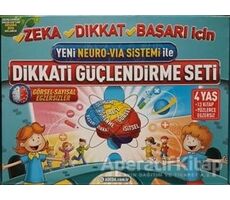 Dikkat Güçlendirme Seti Neuro-Via Sistemi (4 Yaş) - Osman Abalı - Adeda Yayınları