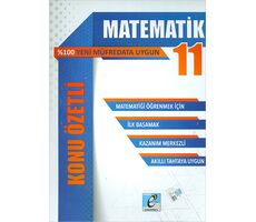 11.Sınıf Matematik Konu Özetli E Kare Yayınları