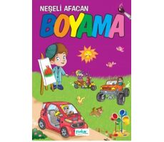 Neşeli Afacan Boyama - Kolektif - Pinokyo Yayınları
