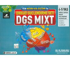 DGS Mixt - Dikkati Güçlendirme Seti 4-5 Yaş - Osman Abalı - Adeda Yayınları